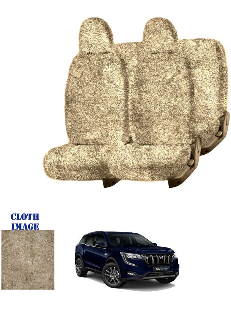     			Mahindra XUV Beige 5 Seater Car Seat Cover