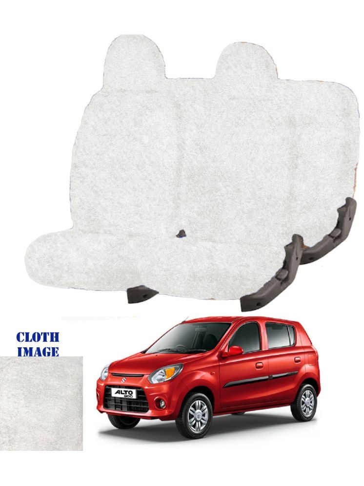     			Maruti Alto 800 White 5 Seater Car Seat Cover