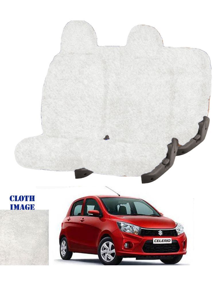     			Maruti Celerio White 5 Seater Car Seat Cover