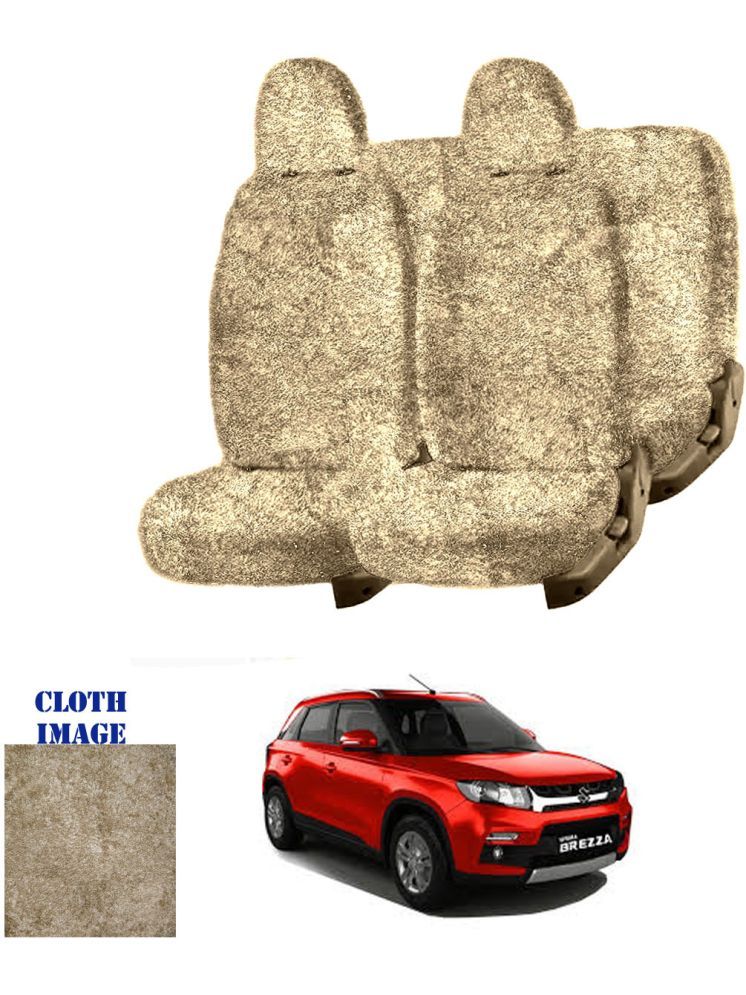     			Maruti Vitara Brezza Beige 5 Seater Car Seat Cover