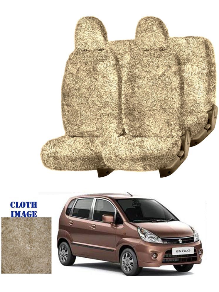     			Maruti Zen Beige 5 Seater Car Seat Cover