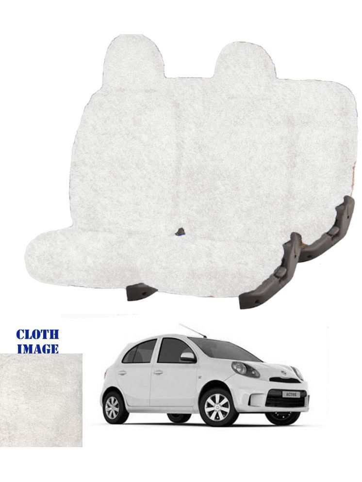     			Nissan Micra White 5 Seater Car Seat Cover