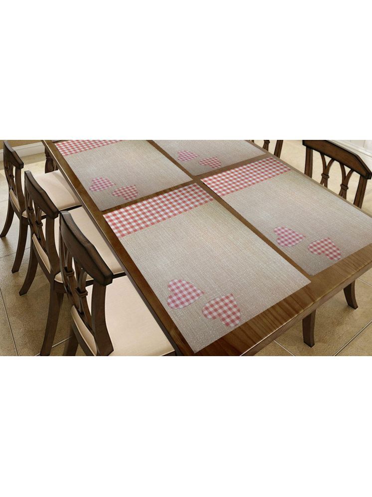     			Sanraksshan PVC Solid Rectangle Table Mats ( 40 cm x 30 cm ) Pack of 1 - Multi