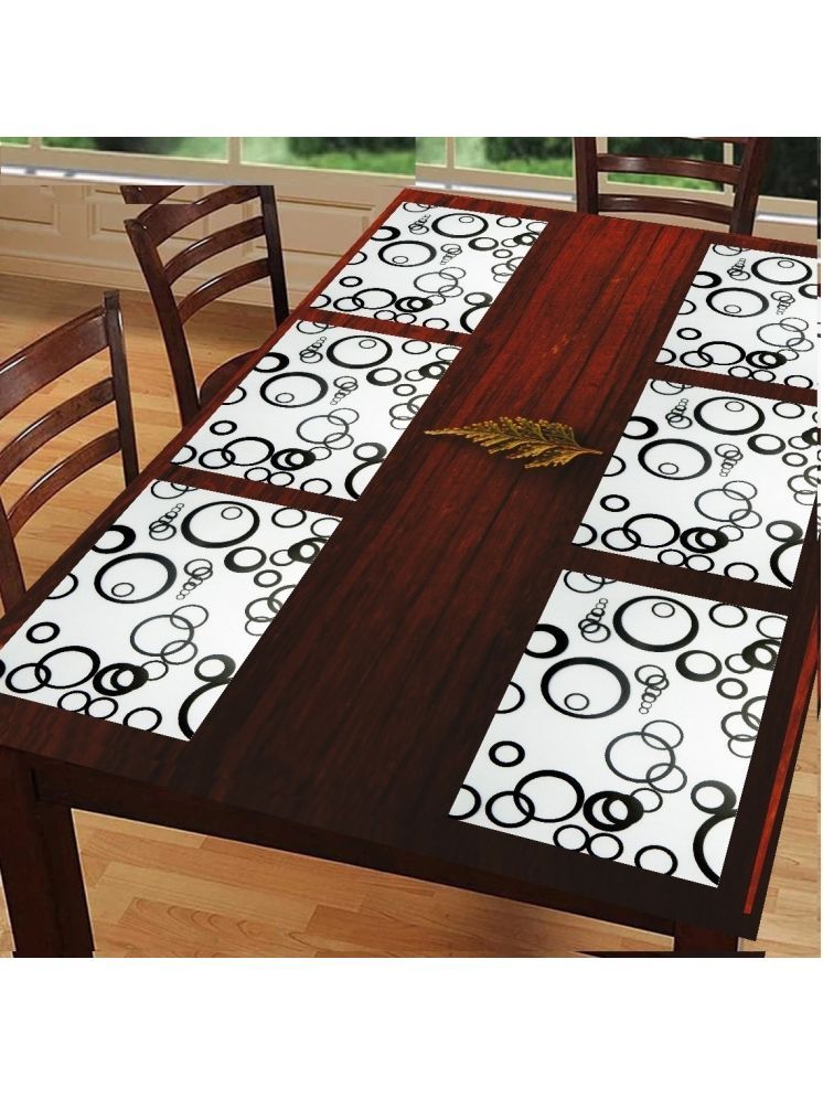     			Sanraksshan PVC Solid Rectangle Table Mats ( 40 cm x 30 cm ) Pack of 1 - Multi