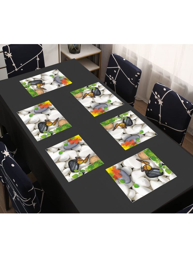     			Sanraksshan PVC Solid Rectangle Table Mats ( 40 cm x 30 cm ) Pack of 1 - Multi