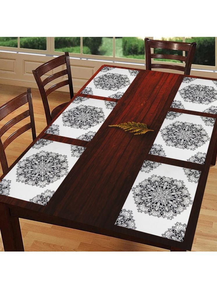     			Sanraksshan PVC Solid Rectangle Table Mats ( 40 cm x 30 cm ) Pack of 1 - Multi