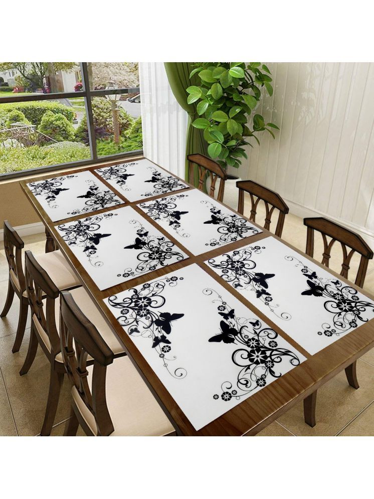     			Sanraksshan PVC Solid Rectangle Table Mats ( 40 cm x 30 cm ) Pack of 1 - Multi