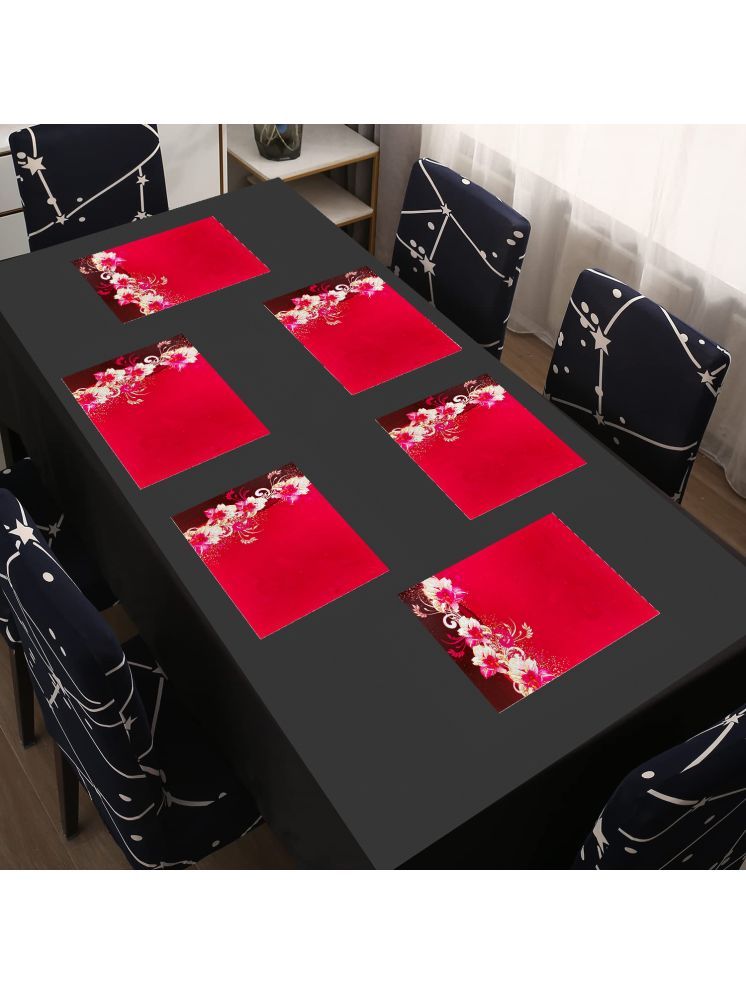     			Sanraksshan PVC Solid Rectangle Table Mats ( 40 cm x 30 cm ) Pack of 1 - Multi