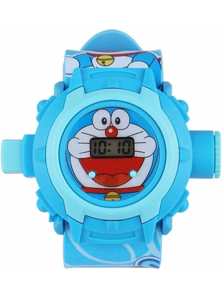     			Svats Blue Dial Digital Boys Watch ( Pack of 1 )