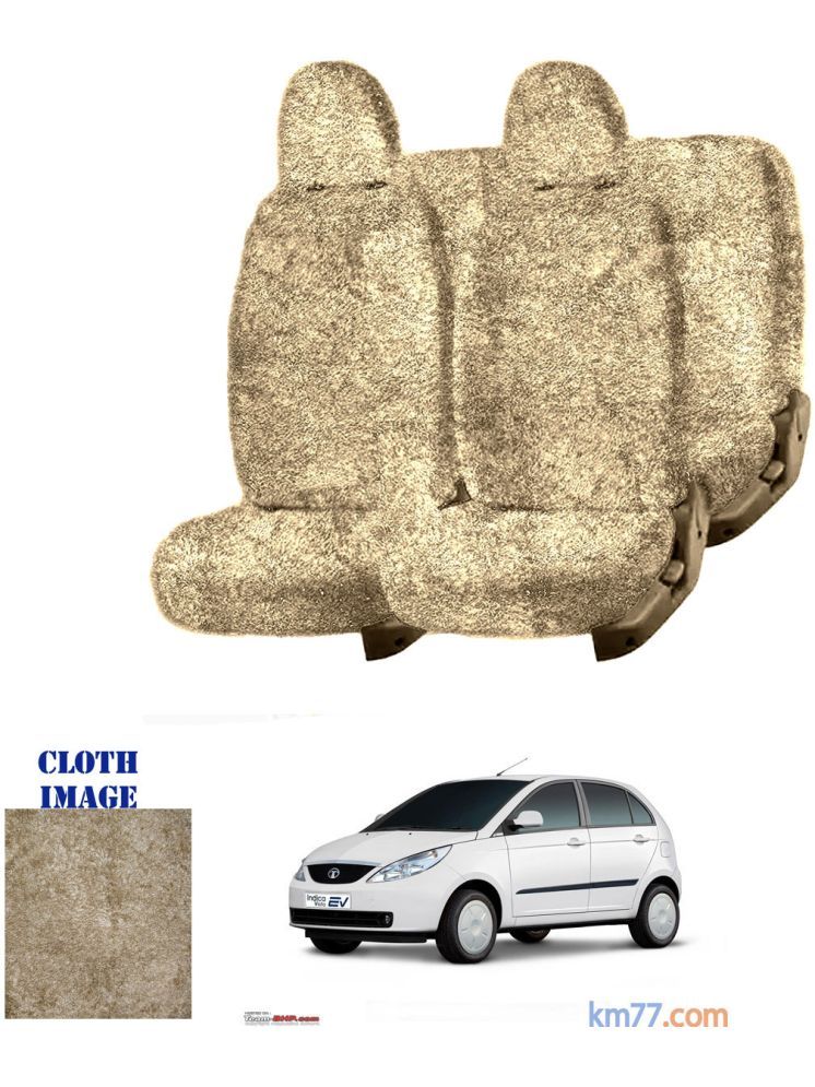     			Tata Indica Vista Beige 5 Seater Car Seat Cover