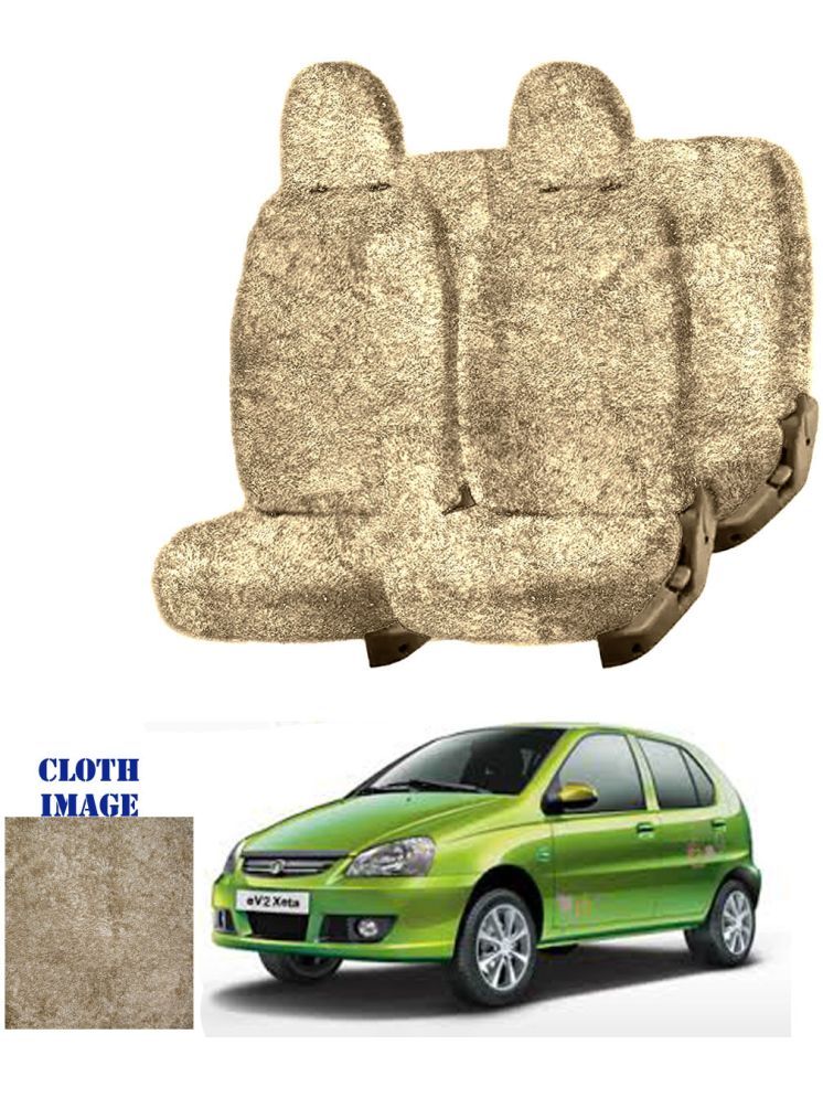     			Tata Indica eV2 Beige 5 Seater Car Seat Cover