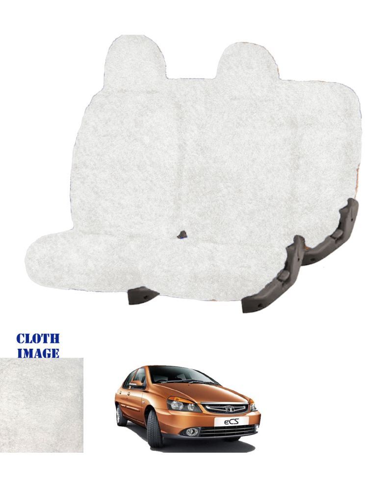     			Tata Indigo CS White 5 Seater Car Seat Cover