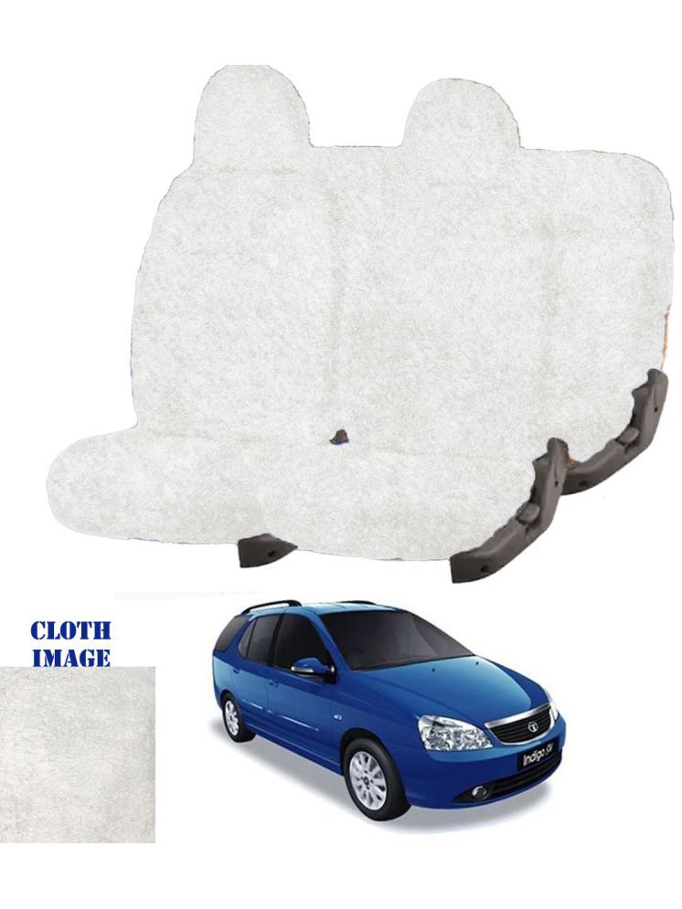     			Tata Indigo Marina White 5 Seater Car Seat Cover