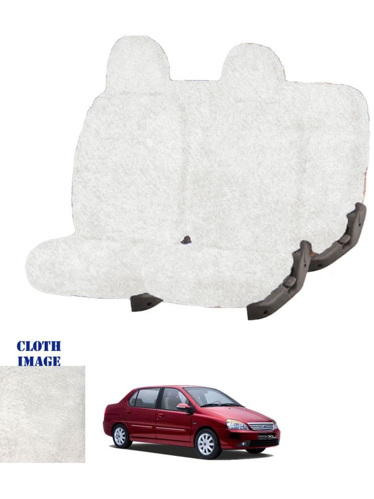     			Tata Indigo XL White 5 Seater Car Seat Cover