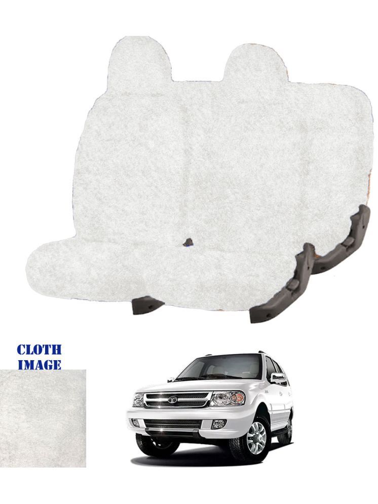     			Tata Safari Dicor 8S White 8 Seater Car Seat Cover