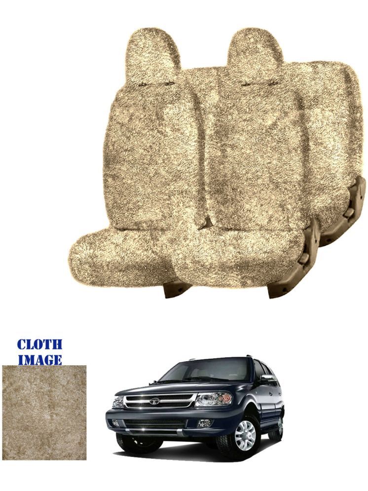     			Tata Safari Dicor Beige 7 Seater Car Seat Cover