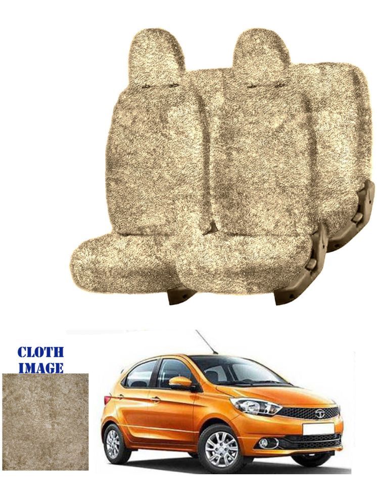     			Tata Tiago Beige 5 Seater Car Seat Cover