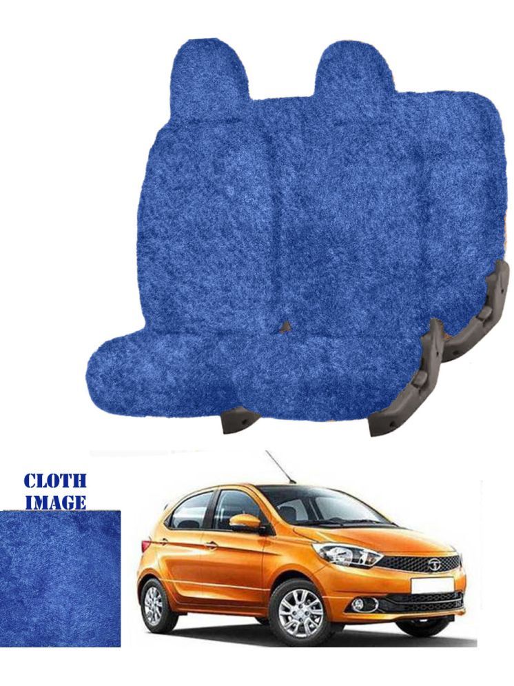     			Tata Tiago Blue 5 Seater Car Seat Cover