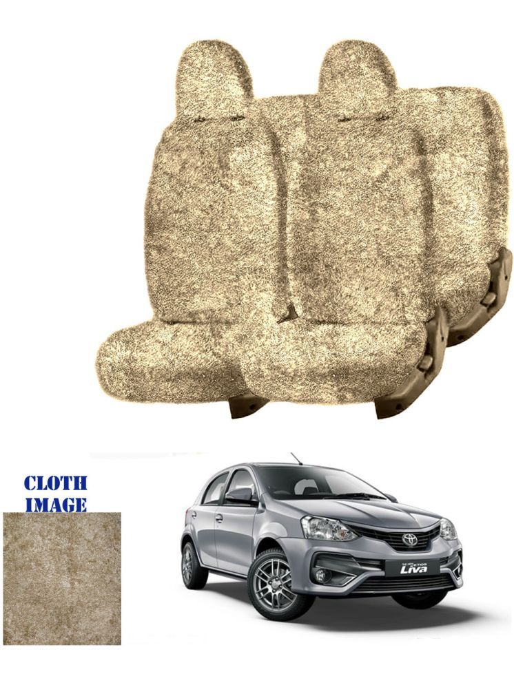     			Toyota Etios Liva Beige 5 Seater Car Seat Cover