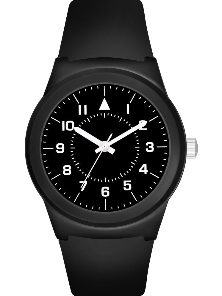     			Trex Black Silicon Analog Men's Watch