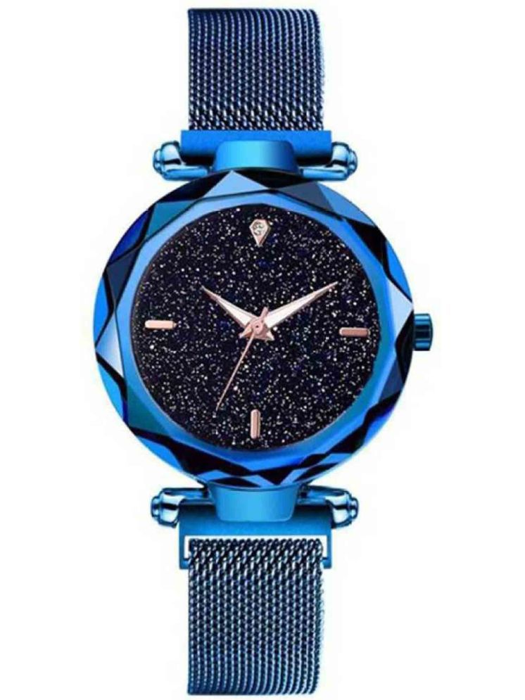     			Trex Blue Metal Analog Womens Watch