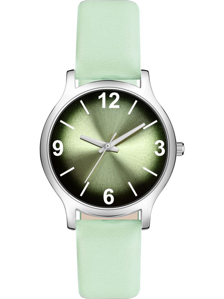     			Trex Green PU Analog Men's Watch