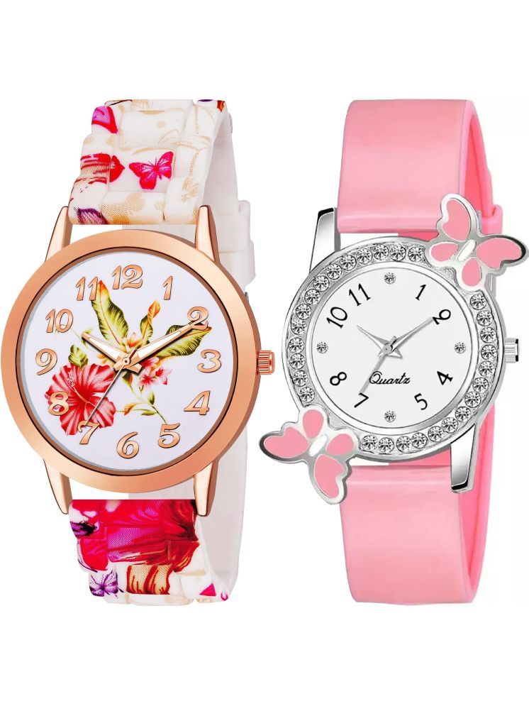     			Trex Multicolor Silicon Analog Womens Watch