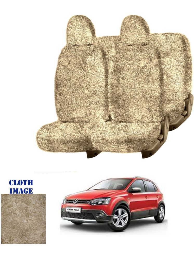     			Volkswagen Polo Cross Beige 5 Seater Car Seat Cover