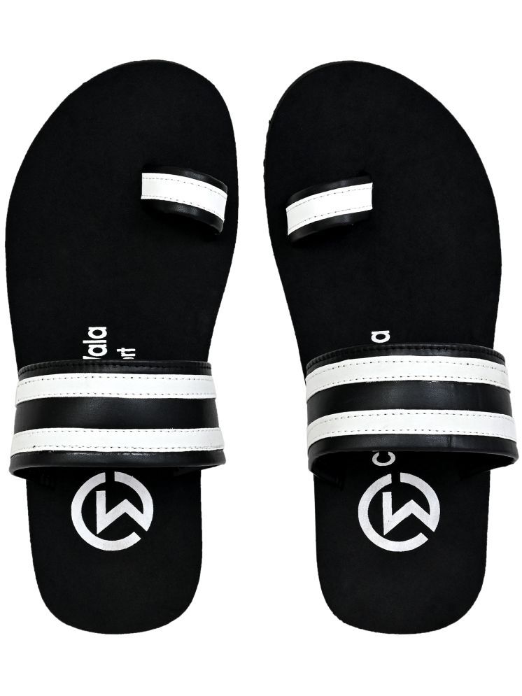     			Chappal Wala Black Men's Daily Slipper