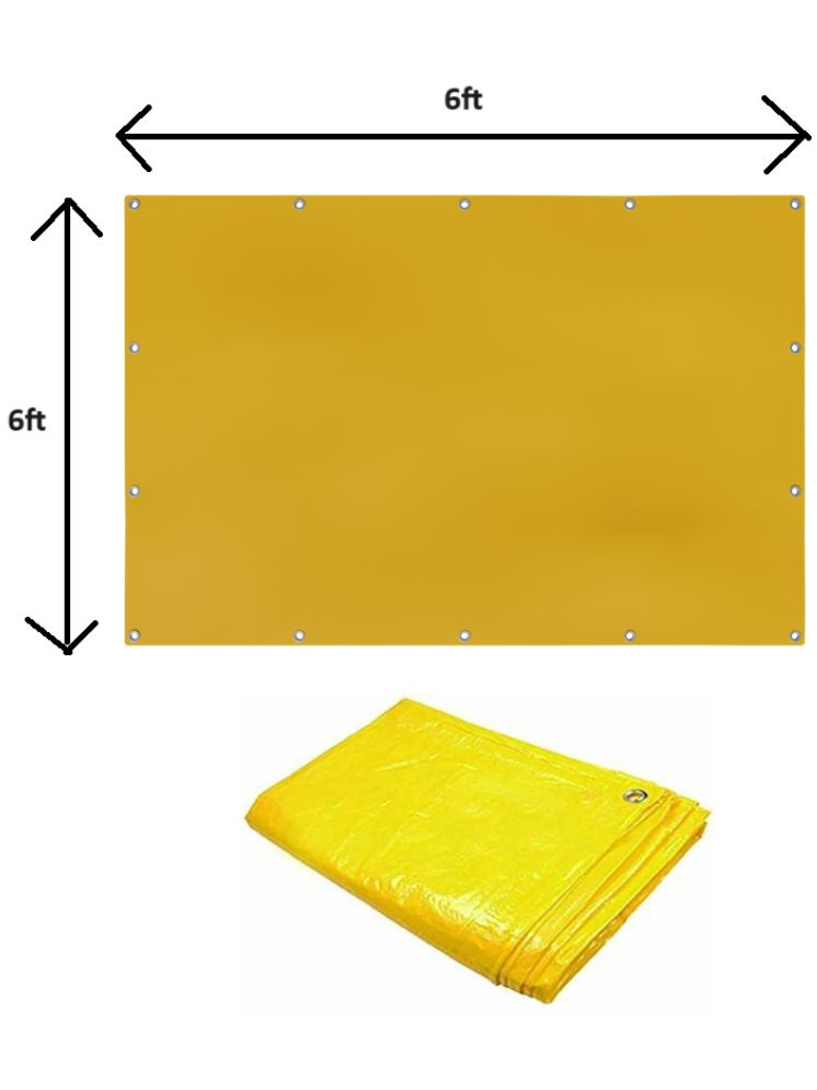     			Greenery  6 X 6 Ft 160gsm all-Weather Heavy-Duty Waterproof Tarpaulin - Durable, Versatile Protection