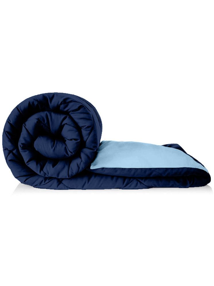     			Jinaya's Microfiber Solid Single Size Comforter ( 229 x 152 cm ) - Blue ( )