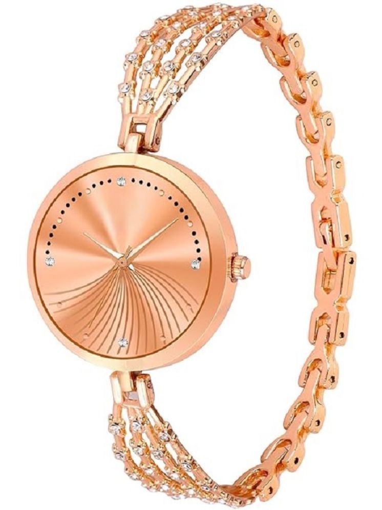     			Renaissance Traders Rose Gold Metal Analog Womens Watch