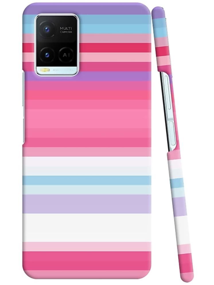     			T4U THINGS4U Multicolor Printed Back Cover Polycarbonate Compatible For Vivo y21t ( Pack of 1 )