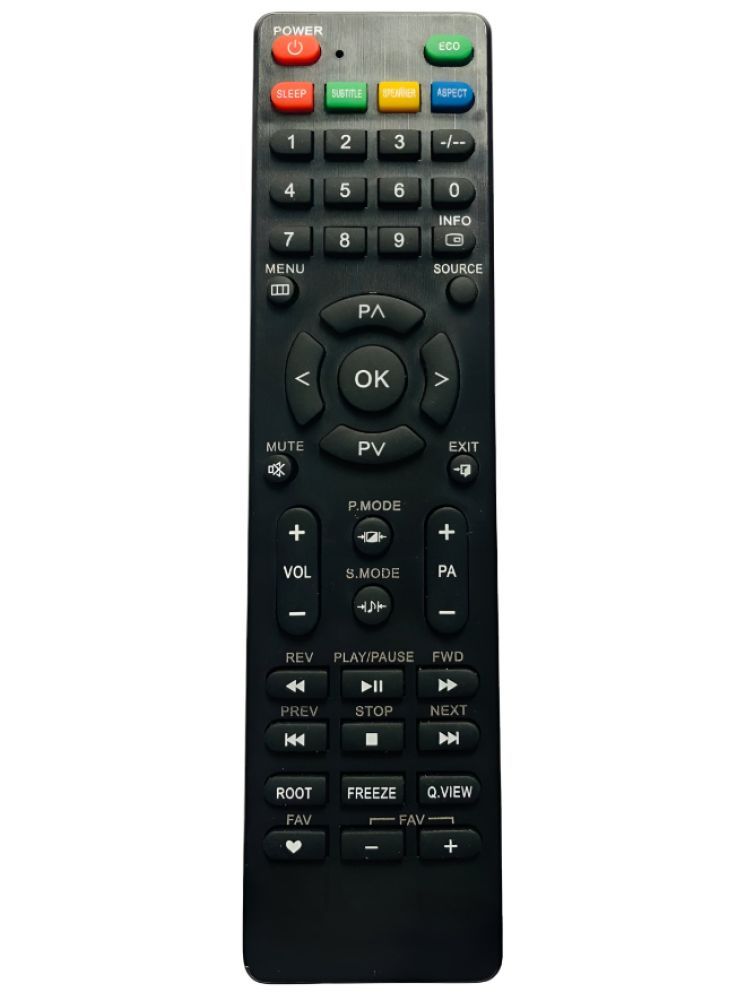     			Upix 1222 (No Voice) Smart TV LCD/LED Remote Compatible with Haier Smart TV