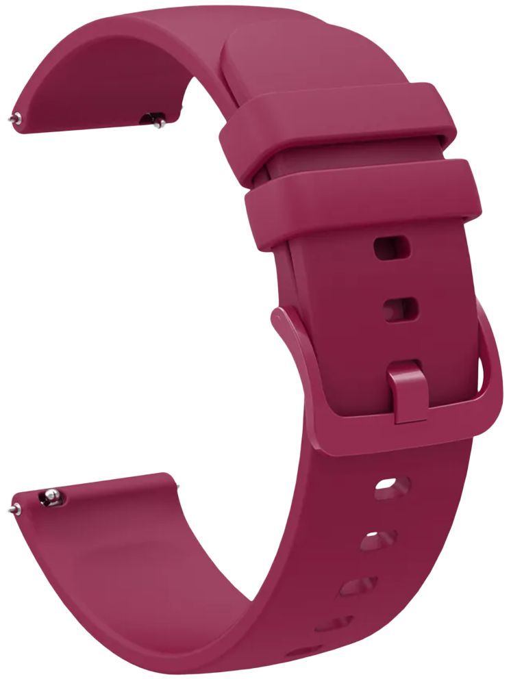     			ACM Watch Strap Silicone Belt 22mm compatible with Fastrack Styler Fs2 Pro Smartwatch Color Hook Band Purple