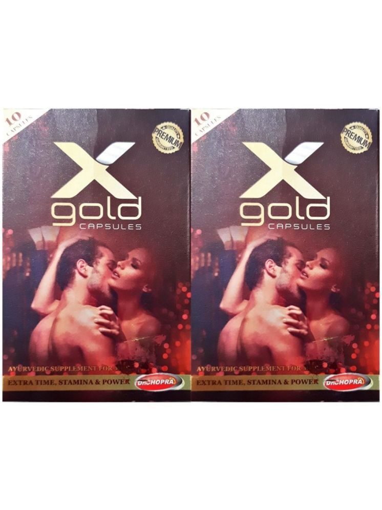     			Dr Chopra X Gold For Man Stamina & Power Capsule Pack of 2