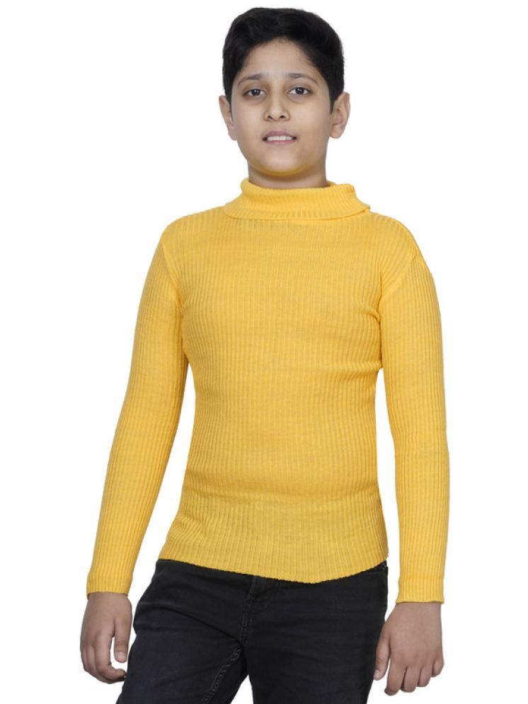     			IndiWeaves Pack of 1 Boys Woollen Blend Sweater ( Yellow )