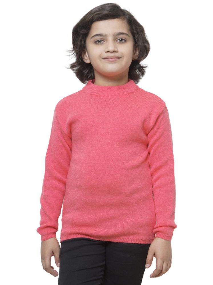     			IndiWeaves Pack of 1 Boys Woollen Blend Sweater ( Pink )