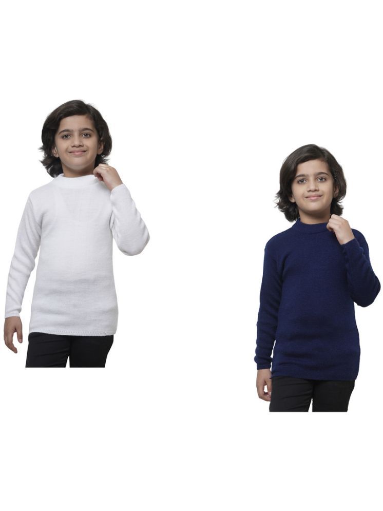     			IndiWeaves Pack of 2 Boys Woollen Blend Sweater ( Multicolor )