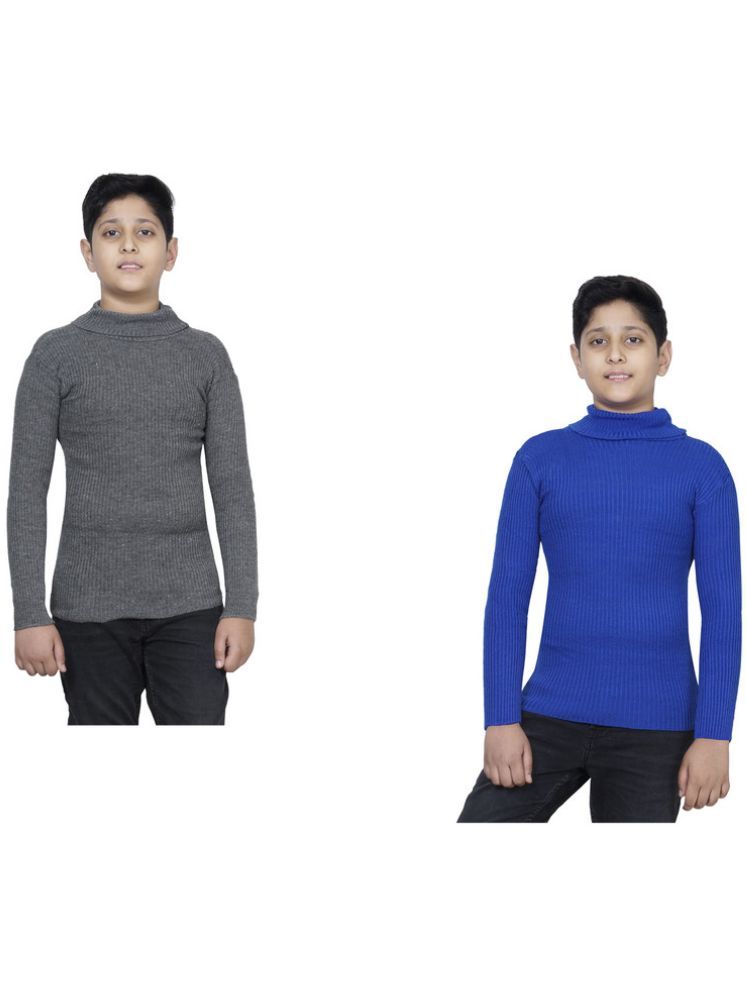     			IndiWeaves Pack of 2 Boys Woollen Blend Sweater ( Multicolor )