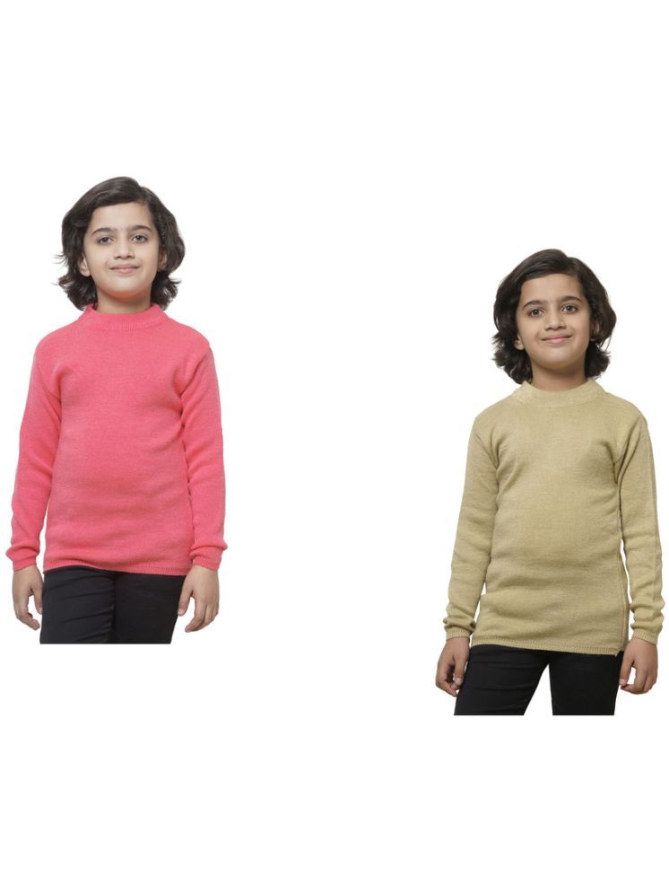     			IndiWeaves Pack of 2 Boys Woollen Blend Sweater ( Multicolor )