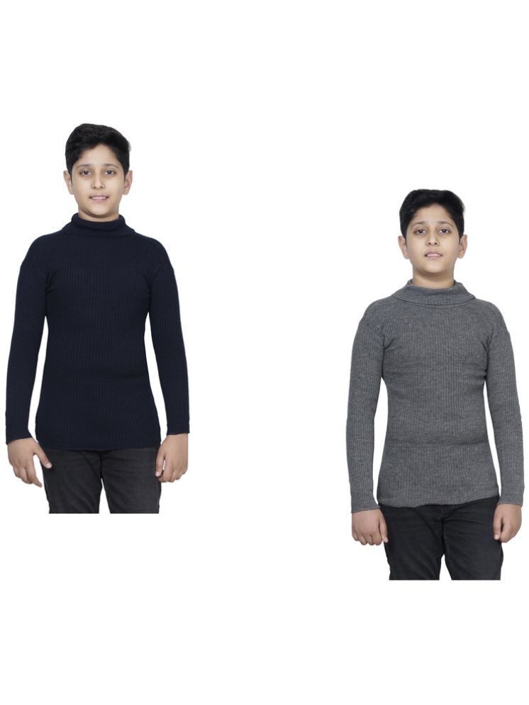     			IndiWeaves Pack of 2 Boys Woollen Blend Sweater ( Multicolor )