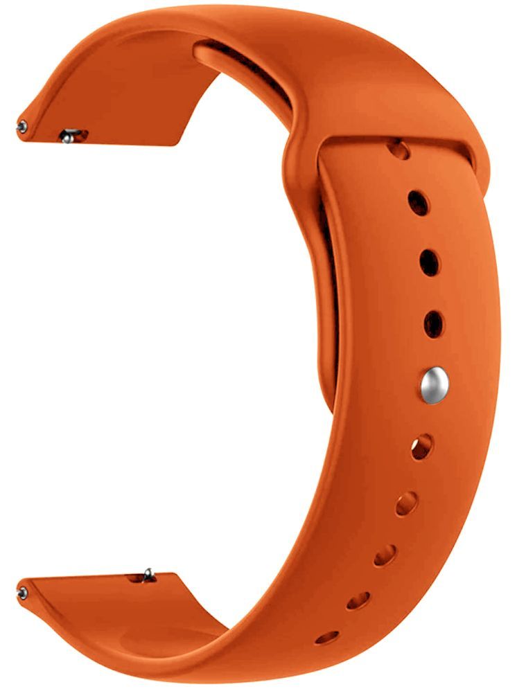     			ACM Watch Strap Silicone Belt 22mm compatible with Fastrack Magnus Fx3 Smartwatch Sports Band Orange