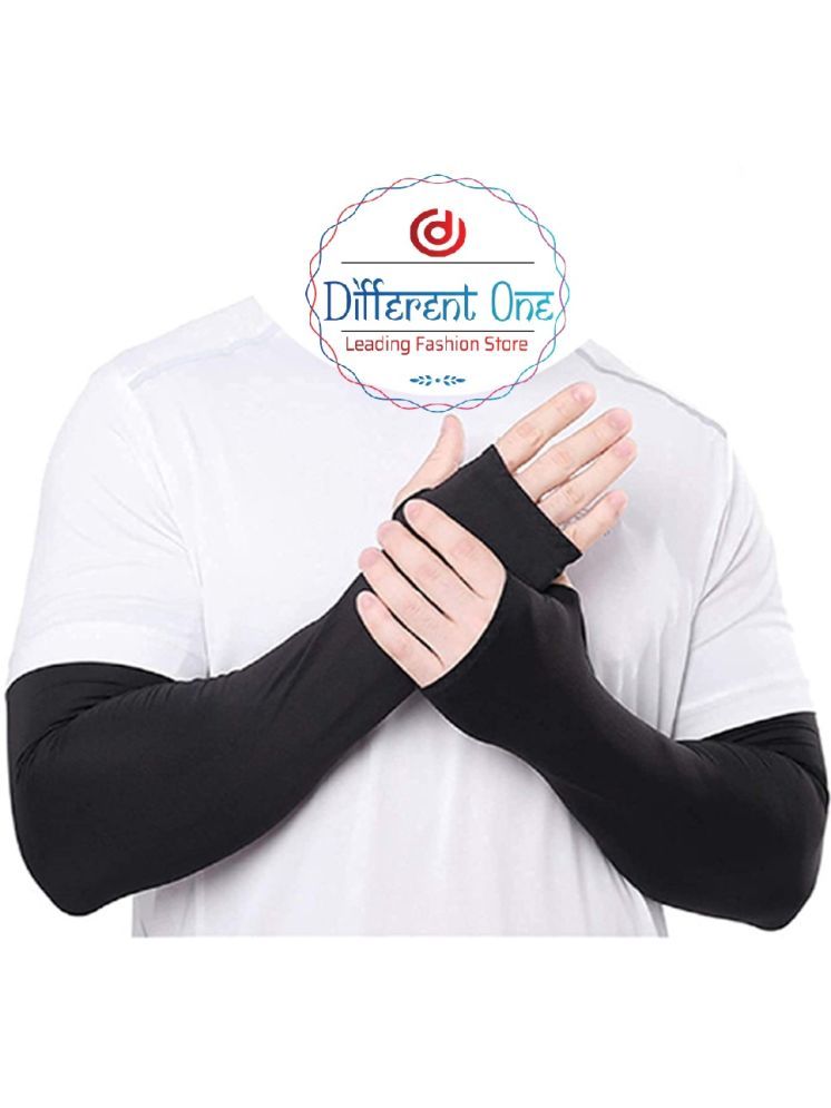     			D1 DIFFERENT ONE Black Polyester Men's UV Protection Gloves ( Pack of 1 )