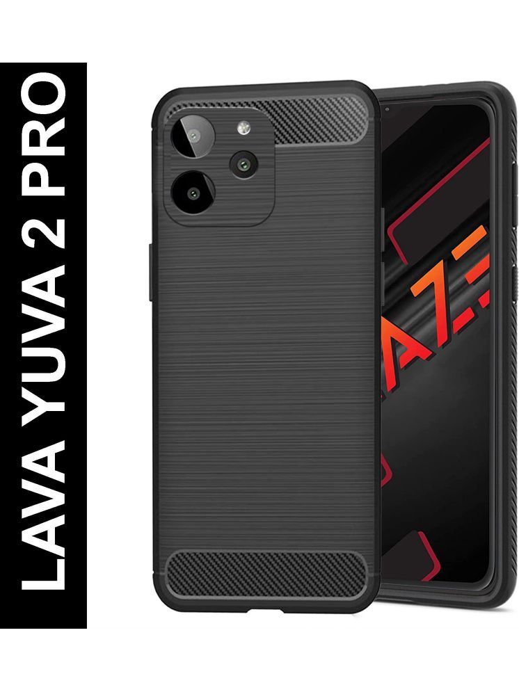     			Knotyy Plain Cases Compatible For Rubber LAVA Yuva 2 Pro ( Pack of 1 )