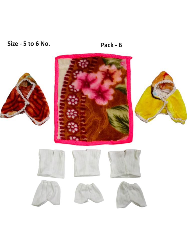     			Lvi Craft Pooja Cloth 6 ( Pack of 6 )