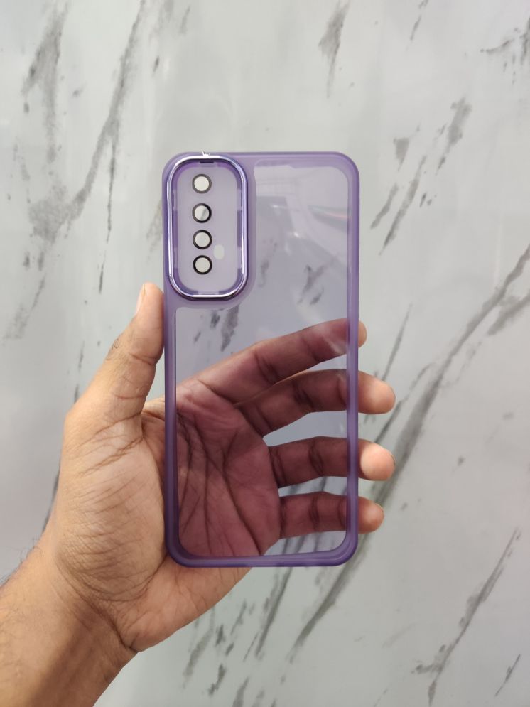     			ZAMN Silicon Soft cases Compatible For Silicon Realme 7 ( )