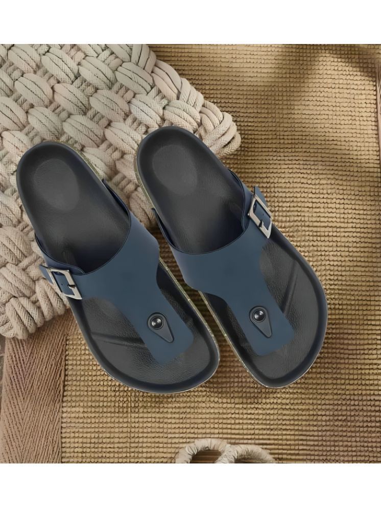     			Akiko Blue Men's Daily Slipper