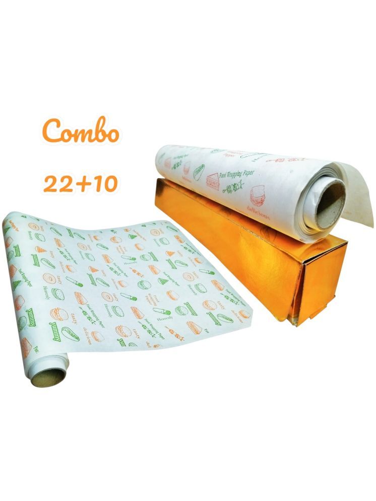     			Full Length Combo 22+10 Food Butter Wrap Paper 32 Meter