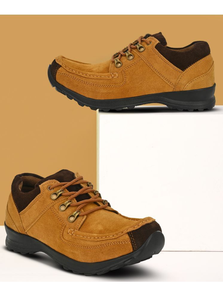     			Bucik Tan Men's Lifestyle Shoes